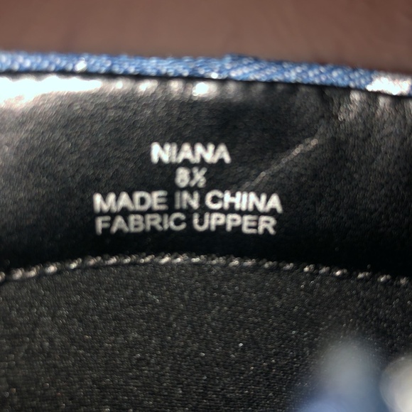 Star-Patterned Denim Ankle Boots - Picture 6 of 6